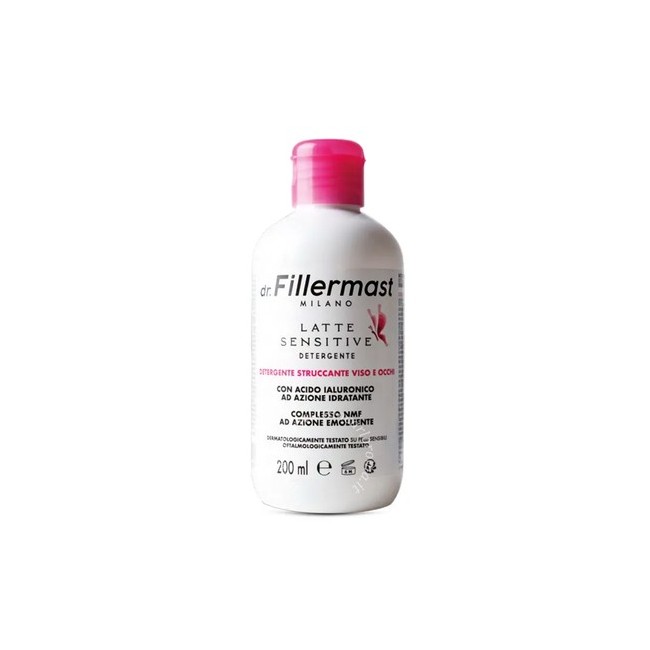 Dr fillermast latte sensitive detergente struccante 200 ml Dr fillermast latte sensitive detergente struccante 200 ml