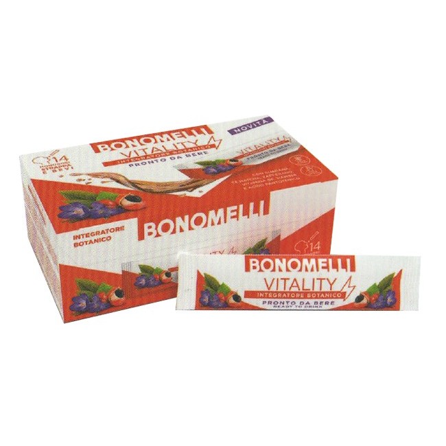 Bonomelli Integratore Botanico Vitality 14 Sticks Bonomelli Integratore Botanico Vitality 14 Sticks