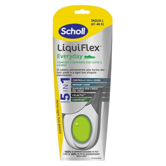 Scholl Liquiflex Everyday solette Taglia Large Scholl Liquiflex Everyday solette Taglia Large