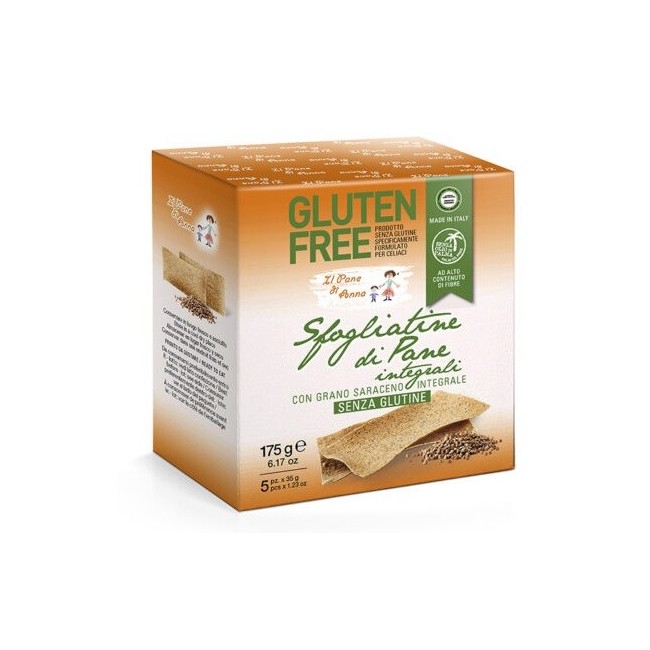 Il Pane Di Anna Sfogliatine Pane Integrale Senza Glutine 315 G