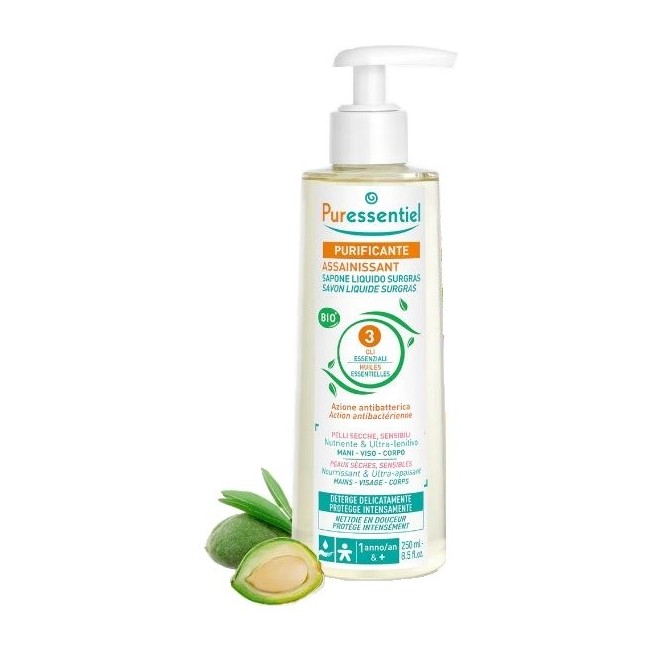 Puressentiel Italia Puressentiel Sapone Surgras Bio 250 Ml
