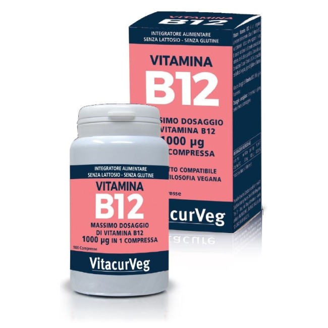 Vitacurveg Vitamina B12 100 Compresse Vitacurveg Vitamina B12 100 Compresse