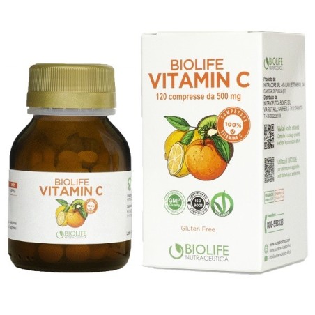 Nutraceutica Biolife Biolife Vitamin C 120 Compresse Nutraceutica Biolife Biolife Vitamin C 120 Compresse