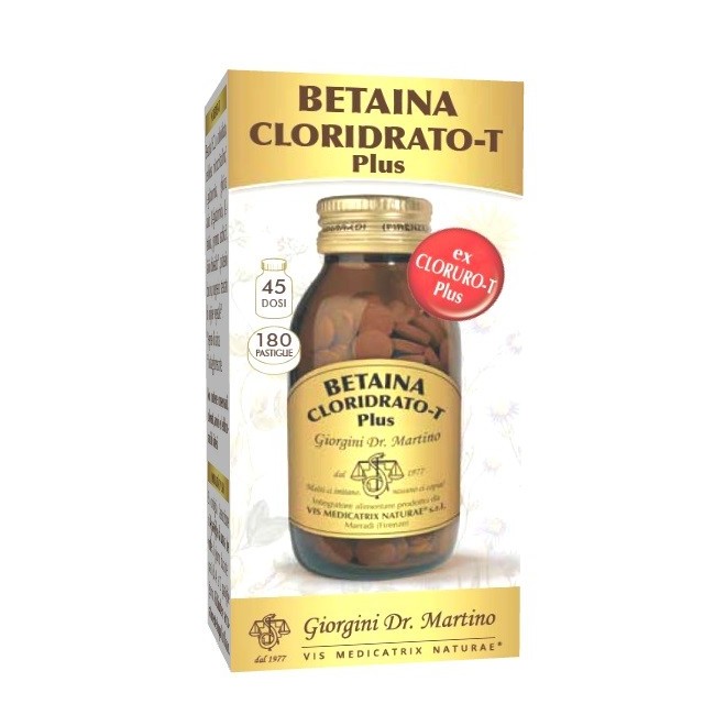 Dr. Giorgini Ser-vis Betaina Cloridrato-t Plus 180 Pastiglie