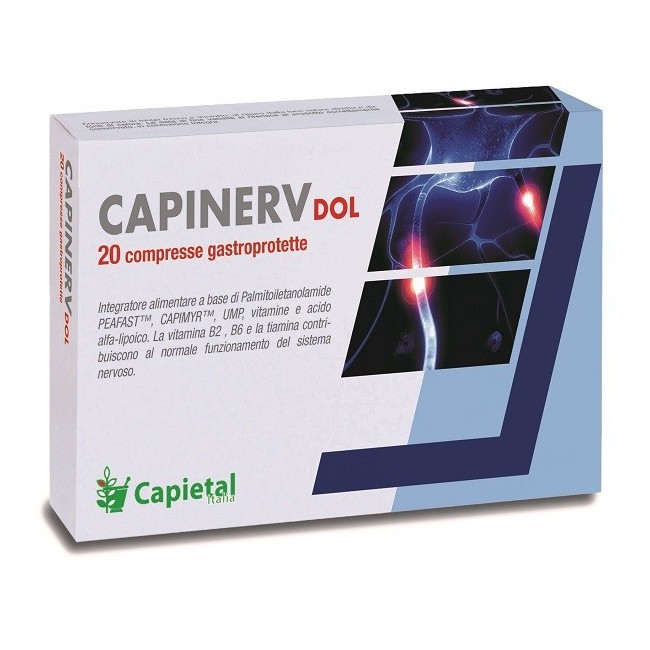 Capietal Italia Capinerv Dol 20 Compresse Gastroprotette Capietal Italia Capinerv Dol 20 Compresse Gastroprotette