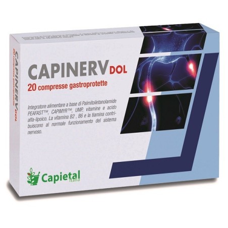 Capietal Italia Capinerv Dol 20 Compresse Gastroprotette Capietal Italia Capinerv Dol 20 Compresse Gastroprotette