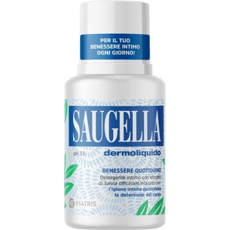 Saugella dermoliquido ph 3,5 detergente intimo 100 ml Saugella dermoliquido ph 3,5 detergente intimo 100 ml