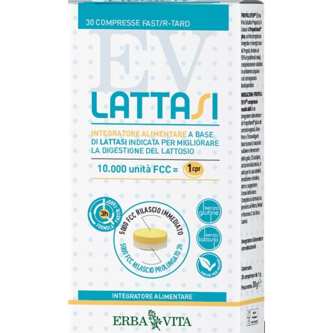 Erba vita lattasi 30 compresse Erba vita lattasi 30 compresse