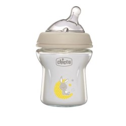 Chicco biberon natural feeling vetro 0m+ 150 ml