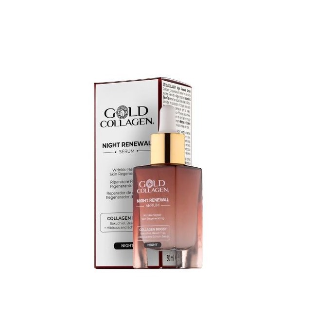 Gold collagen night renewal siero viso 30 ml Gold collagen night renewal siero viso 30 ml