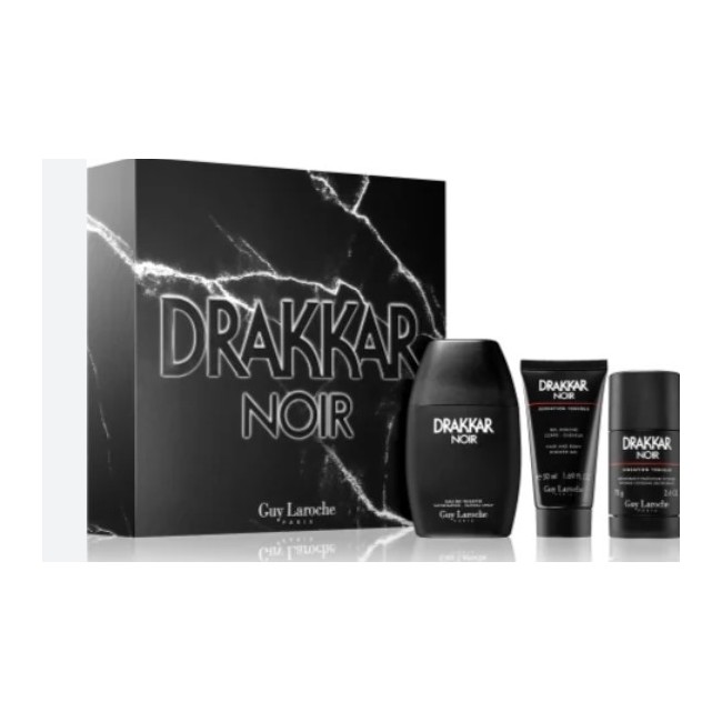 Guy Laroche Drakkar Noir Giftset 175 ml - cofanetto regalo Guy Laroche Drakkar Noir Giftset 175 ml - cofanetto regalo