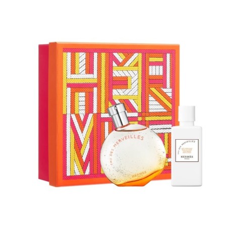 Hermes Eau Des Merveilles Giftset 90 ml - cofanetto regalo Hermes Eau Des Merveilles Giftset 90 ml - cofanetto regalo