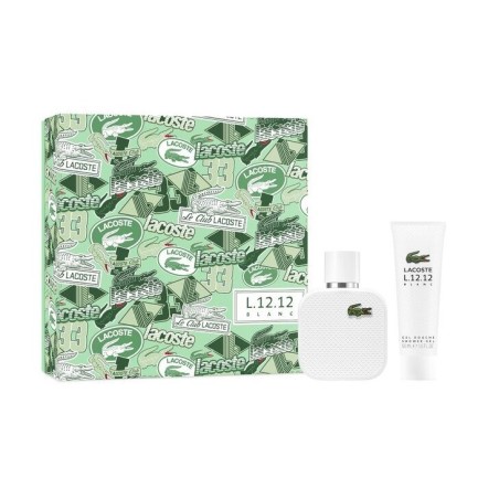 Lacoste Eau De Lacoste L.12.12 Blanc Giftset 100 ml - cofanetto regalo Lacoste Eau De Lacoste L.12.12 Blanc Giftset 100 ml - cofanetto regalo