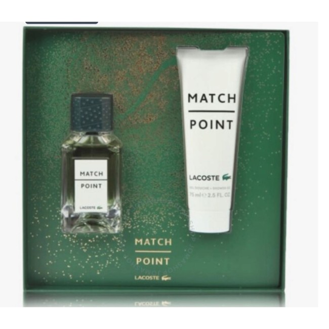 Lacoste Match Point Giftset 125 g - cofanetto regalo