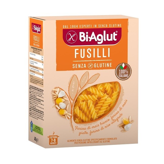 Biaglut Fusilli senza glutine Biaglut Fusilli senza glutine