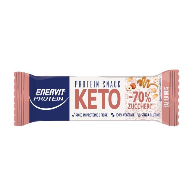 Enervit Protein Keto Snack Salted Nuts  Enervit Protein Keto Snack Salted Nuts