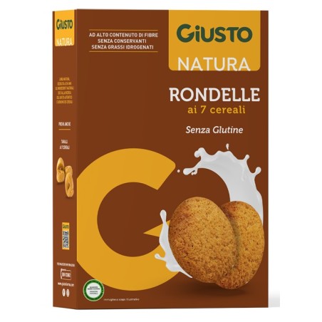 Giusto Senza Glutine Rondelle Ai 7 Cereali Giusto Senza Glutine Rondelle Ai 7 Cereali