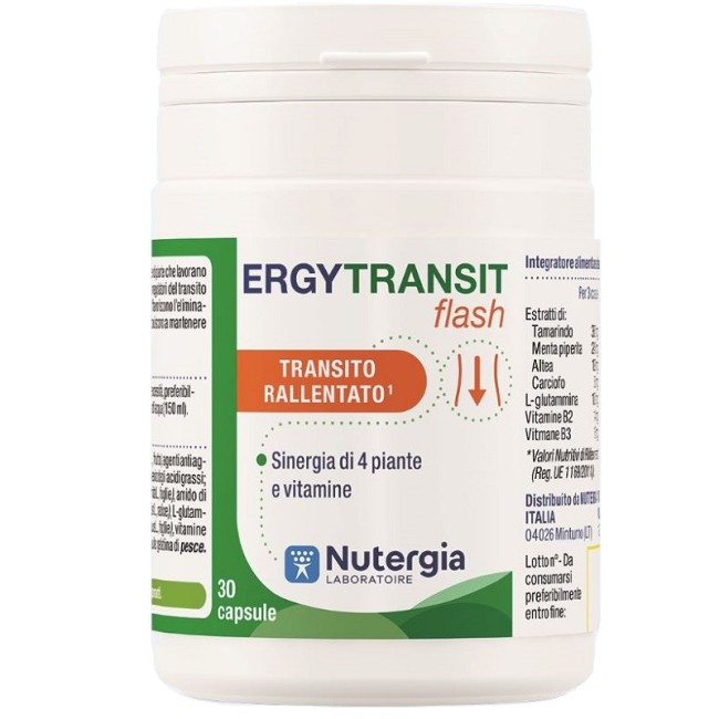 Nutergia Ergytransit Flash 30 Capsule