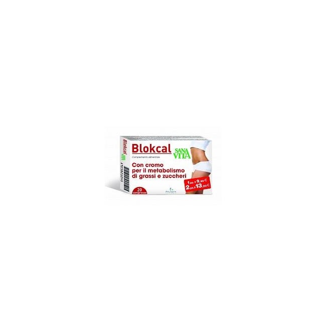 Sanavita Blokcal 20 Compresse Sanavita Blokcal 20 Compresse