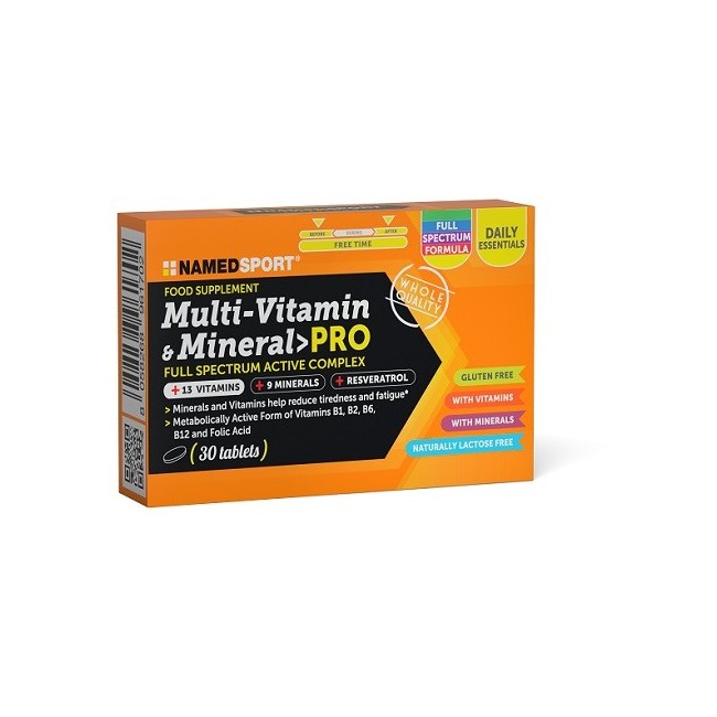 Multi-vitamin&mineral Pro 30 Compresse