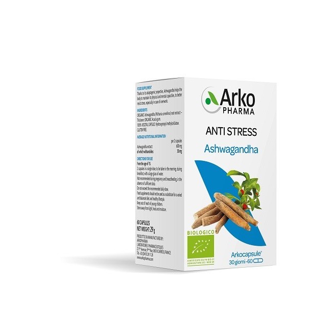 Arko Capsule Ashwagandha Bio 60 Capsule Arko Capsule Ashwagandha Bio 60 Capsule