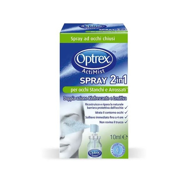 Optrex Actimist Spray 2 In 1 Per Occhi stanchi ed arrossati 