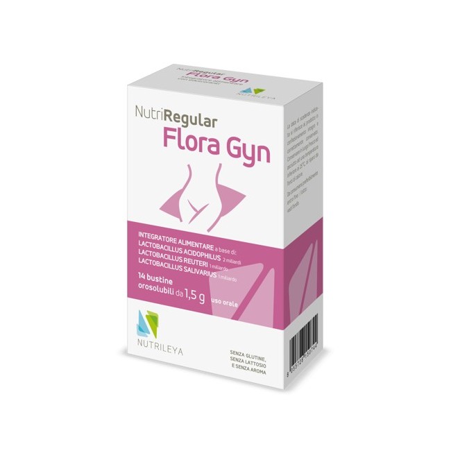 Nutrileya Nutriregular Flora Gyn 14 Bustine Nutrileya Nutriregular Flora Gyn 14 Bustine