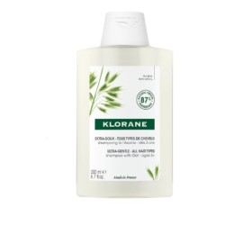 Klorane shampoo latte avena lavaggi frequenti 200ml
