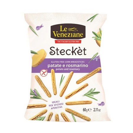 Le Veneziane Stecket Patate Rosmarino 60 G Le Veneziane Stecket Patate Rosmarino 60 G