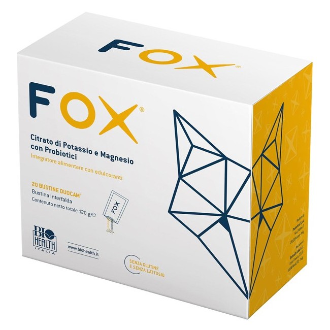 Biohealth Italia Fox 20 bustine duocam integratore alimentare