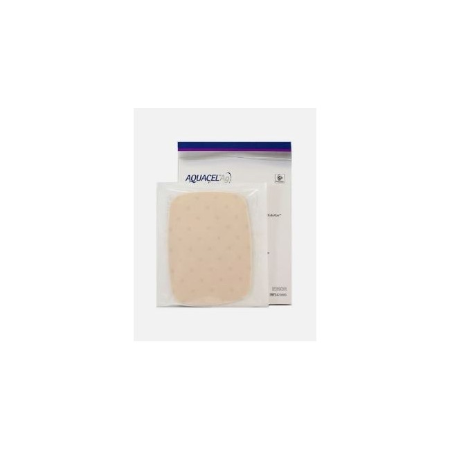Convatec Italia Aquacel Ag Foam Non Adesiva 5x5 Cm 10 Pezzi Convatec Italia Aquacel Ag Foam Non Adesiva 5x5 Cm 10 Pezzi
