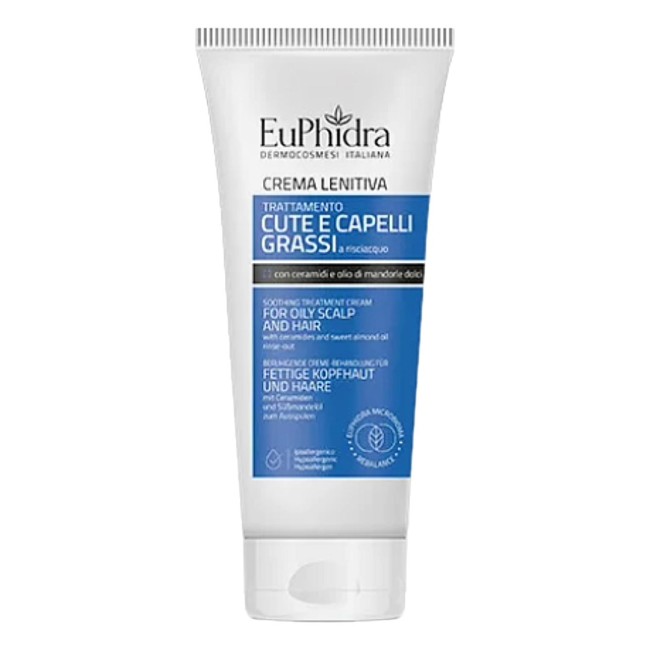 Euphidra Crema Lenitiva Cute e Capelli Grassi 200 ml Euphidra Crema Lenitiva Cute e Capelli Grassi 200 ml