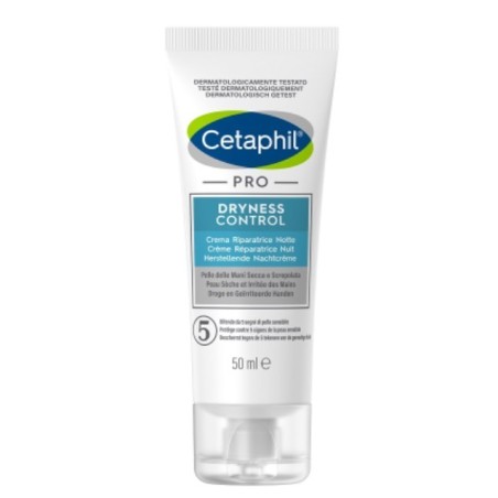 Cetaphil pro crema mani riparatrice notte pelle secca 50 ml Cetaphil pro crema mani riparatrice notte pelle secca 50 ml
