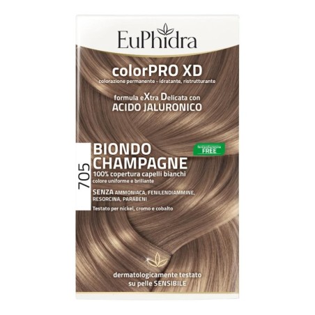 Euphidra colorpro xd 705 biondo champagne tintura Euphidra colorpro xd 705 biondo champagne tintura
