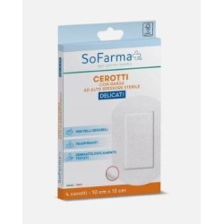 So. Farma. Morra Cerotto Delicato Sofarmapiu' 7,5x10 Cm 5 Pezzi