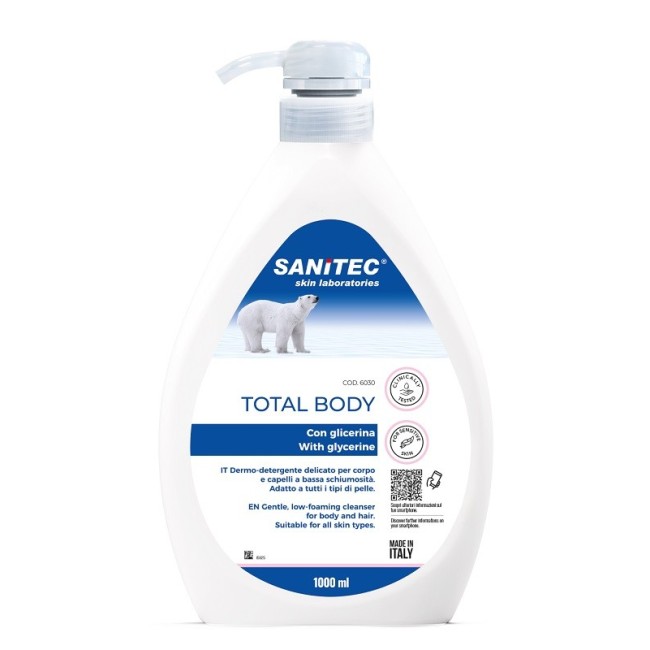 Sanitec skin lab total body sapone con glicerina Sanitec skin lab total body sapone con glicerina