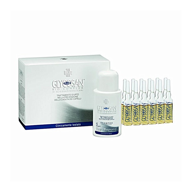 Glycosan Plus Bio-complex Shampoo + Fiale Anticaduta Glycosan Plus Bio-complex Shampoo + Fiale Anticaduta