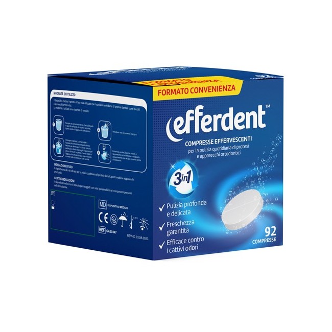 Efferdent 92 Compresse Effervescenti Efferdent 92 Compresse Effervescenti