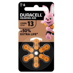 Duracell Easy Tab 13 Arancio Batteria Per Apparecchio Acustico