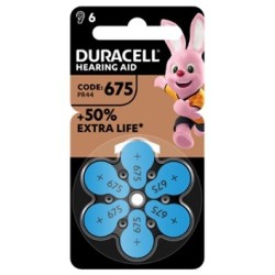 Duracell Easy Tab 675 Blu Batteria Per Apparecchio Acustico