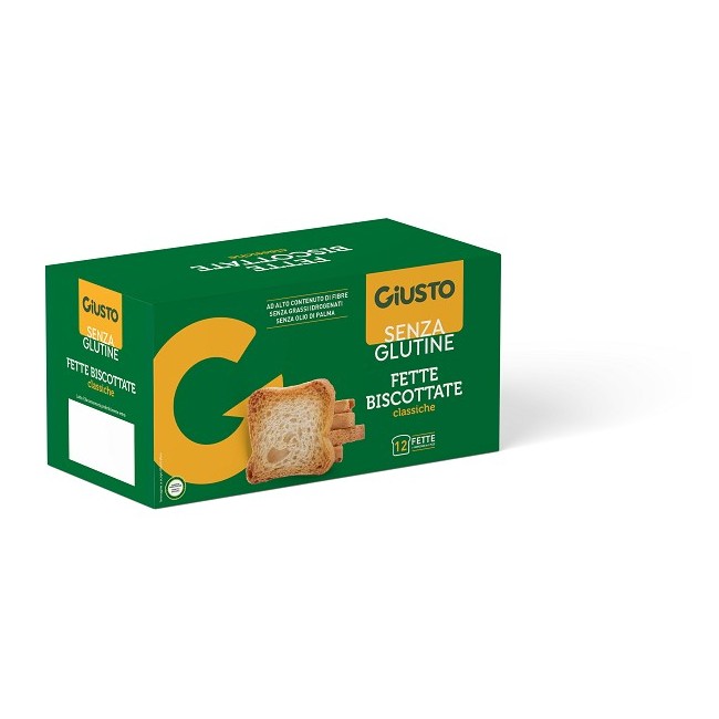 Giusto Senza Glutine Fette Biscottate 150 G Giusto Senza Glutine Fette Biscottate 150 G