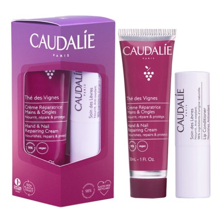 Caudalie The Des Vignes Duo Mani&labbra Crema 30 Ml + Stick 4,5G