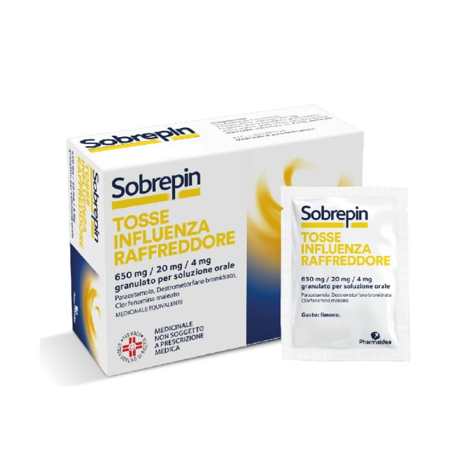  Sobrepin Tosse Influenza Raffreddore 10 bustine