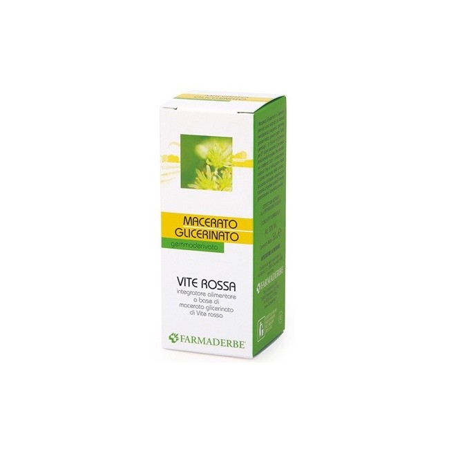 Farmaderbe Vite Rossa Macerato Glicerinato 50 Ml Farmaderbe Vite Rossa Macerato Glicerinato 50 Ml