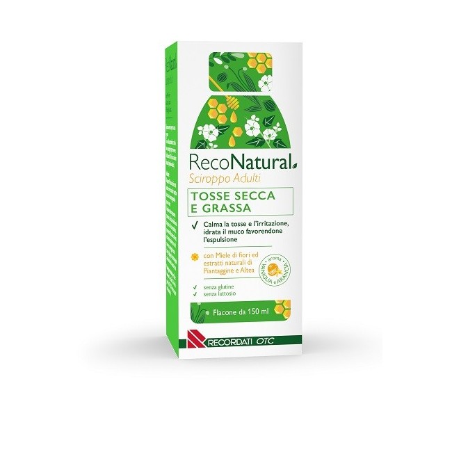 Reconatural Sciroppo Tosse Adulti 150 Ml Reconatural Sciroppo Tosse Adulti 150 Ml