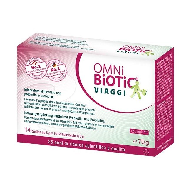 Omni Biotic Viaggi 14 Bustine Da 5 G