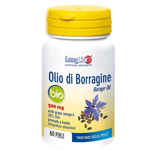 Phoenix Longlife Olio Borragine Bio integratore 60 Perle