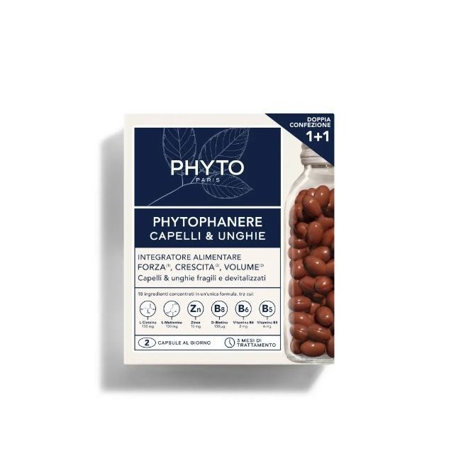 Phyto phytophanere integratore capelli e unghie 90+90 capsule Phyto phytophanere integratore capelli e unghie 90+90 capsule