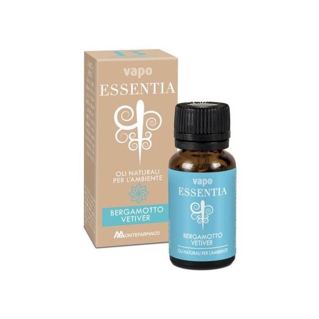 Vapo essentia bergamotto vetiver olii essenziali 10 ml Vapo essentia bergamotto vetiver olii essenziali 10 ml