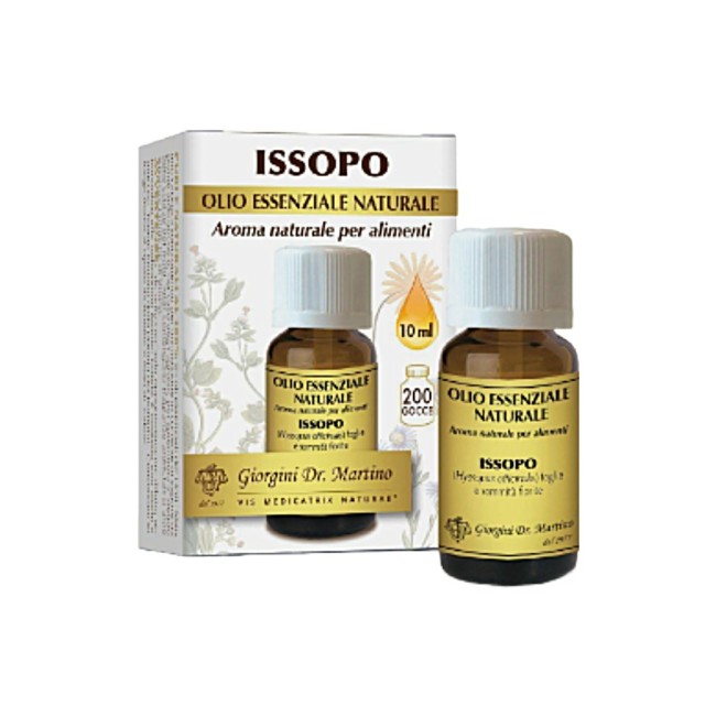 Dr Giorgini Ser-vis Issopo olio essenziale 10ml Dr Giorgini Ser-vis Issopo olio essenziale 10ml